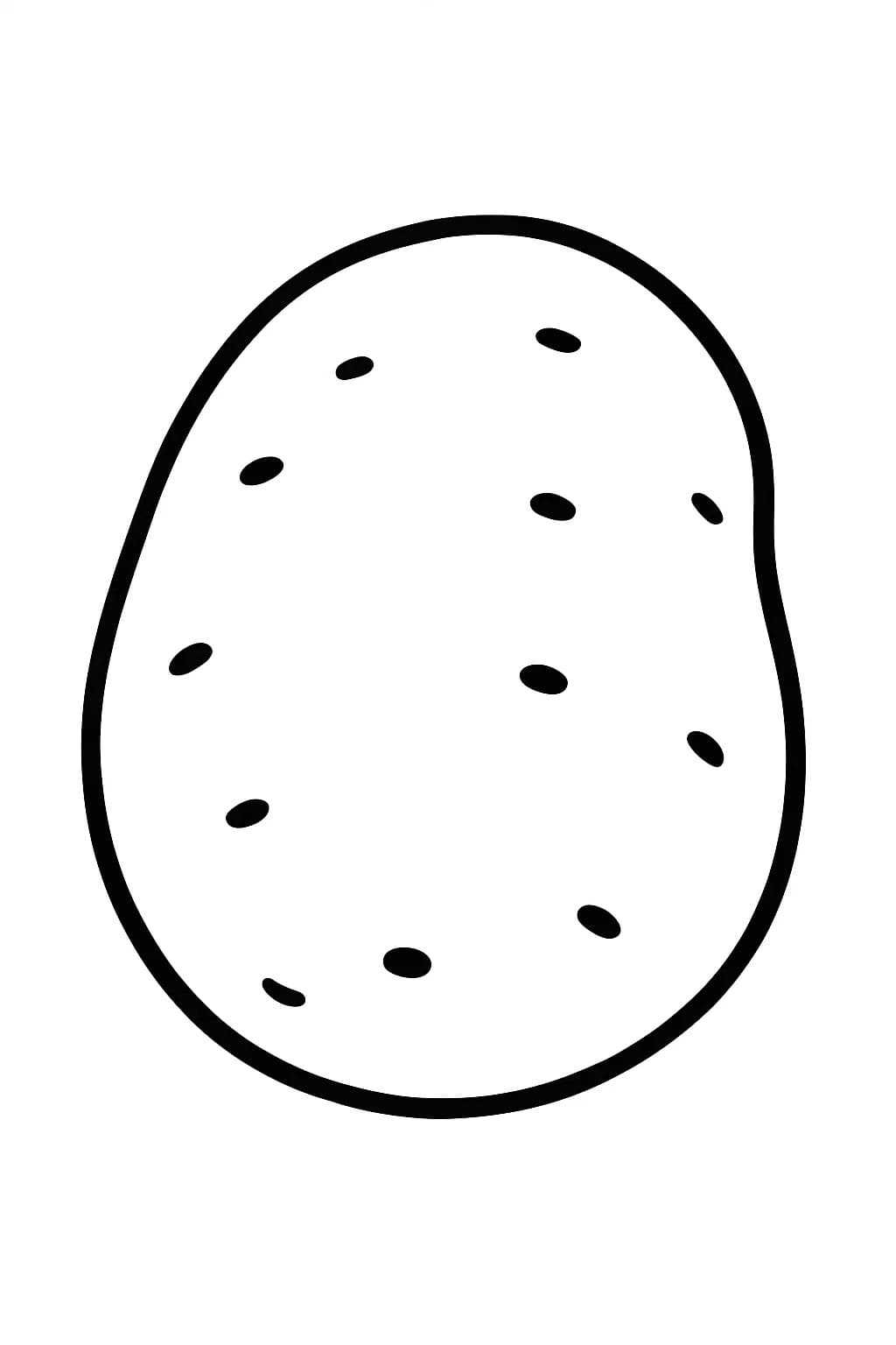 감자 색칠하기놀이