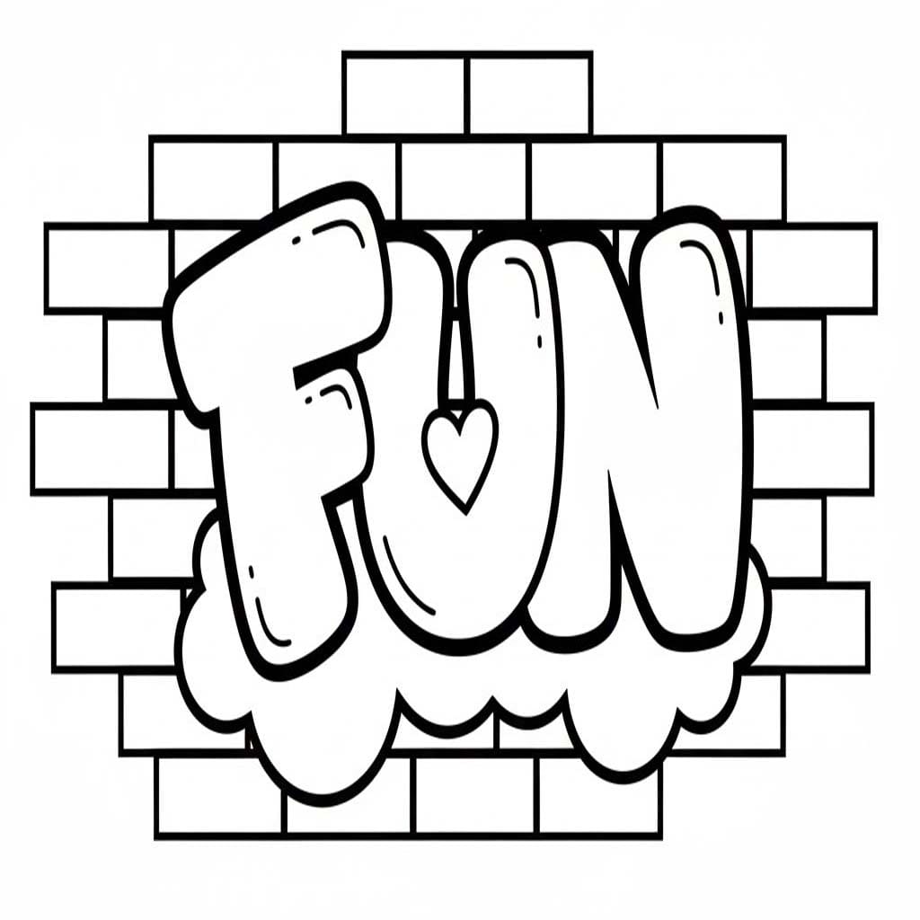 그래피티 인쇄 가능