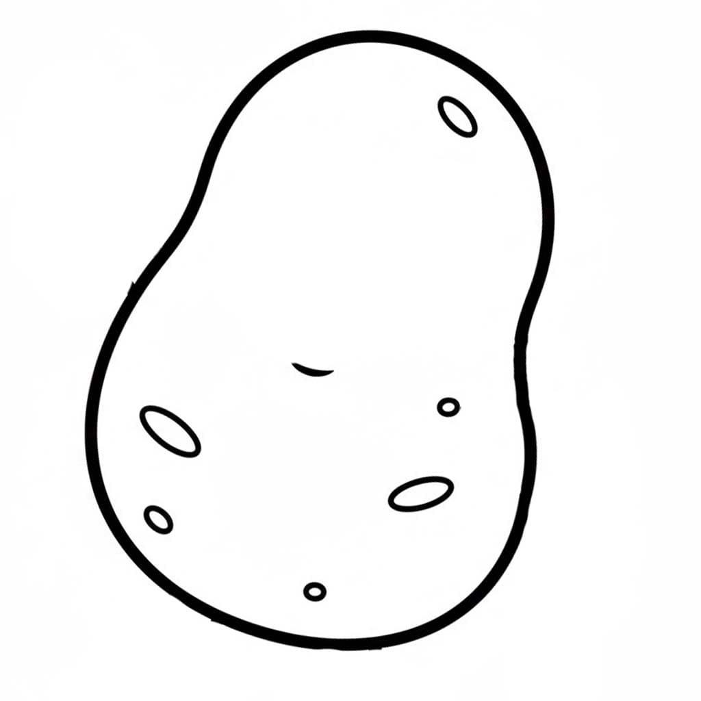 그리다 감자 인쇄 가능