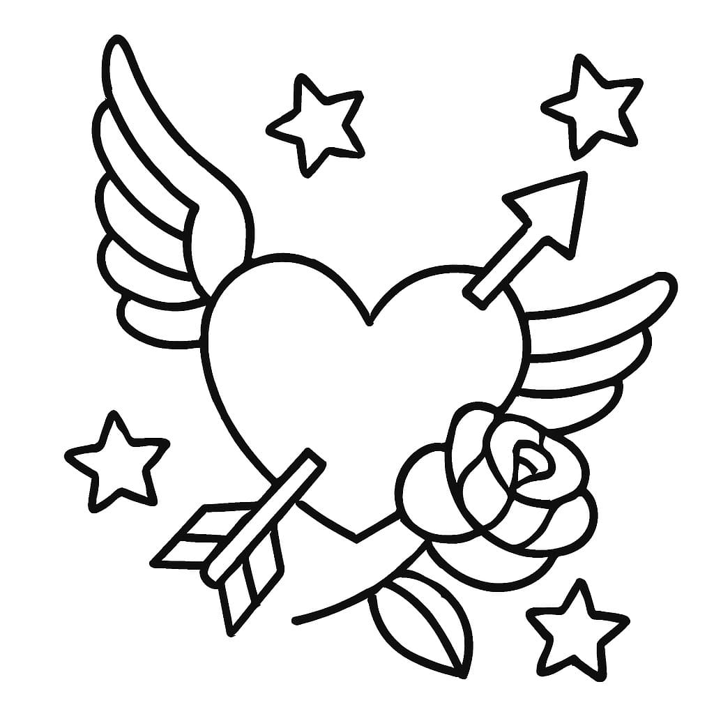 그리다 문신 인쇄 가능