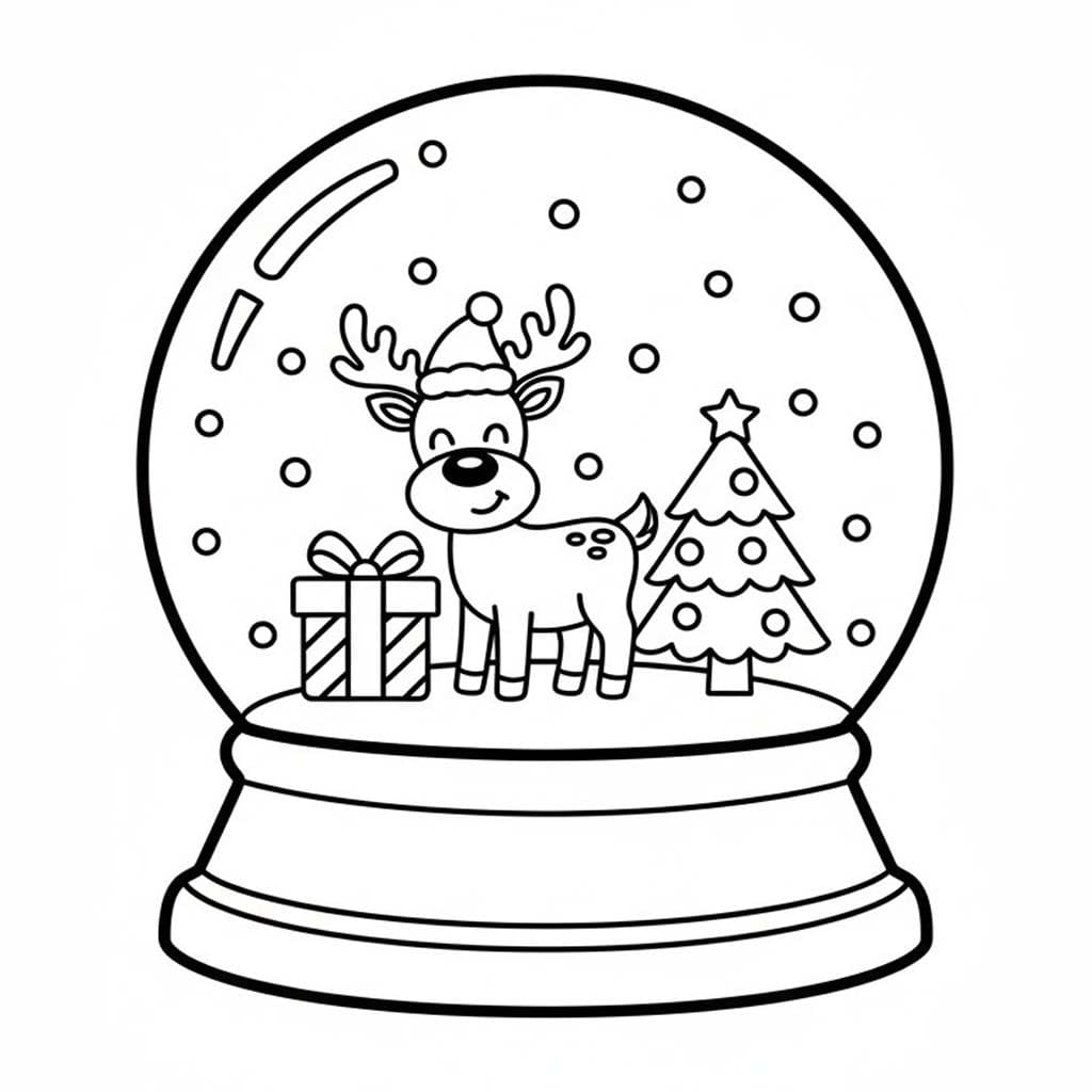 그리다 스노우볼 무료로 인쇄 가능