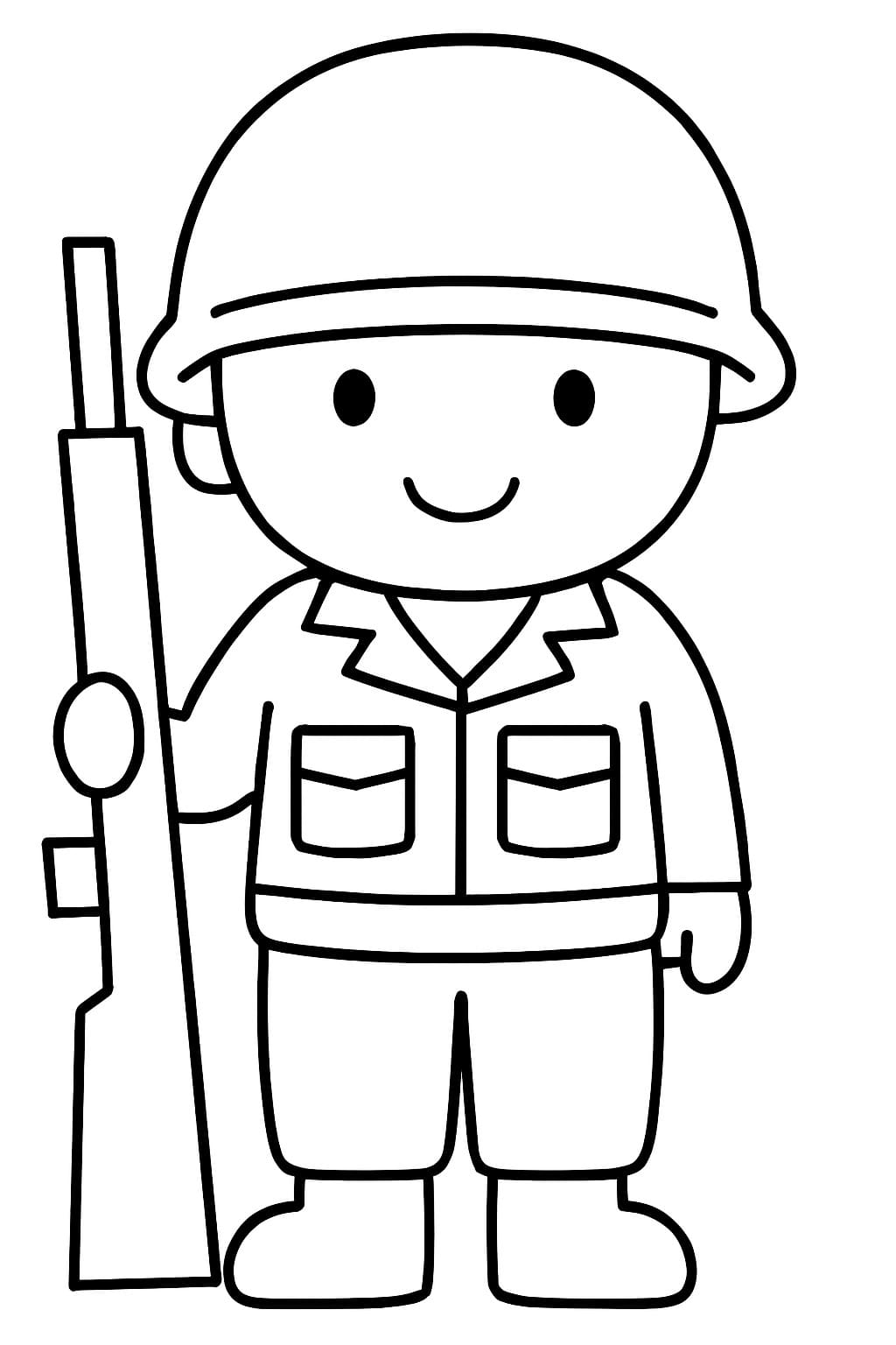 군인 무료로 인쇄 가능