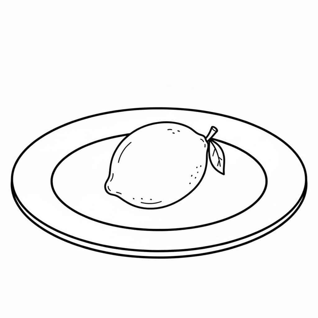 이미지 단순한 레몬