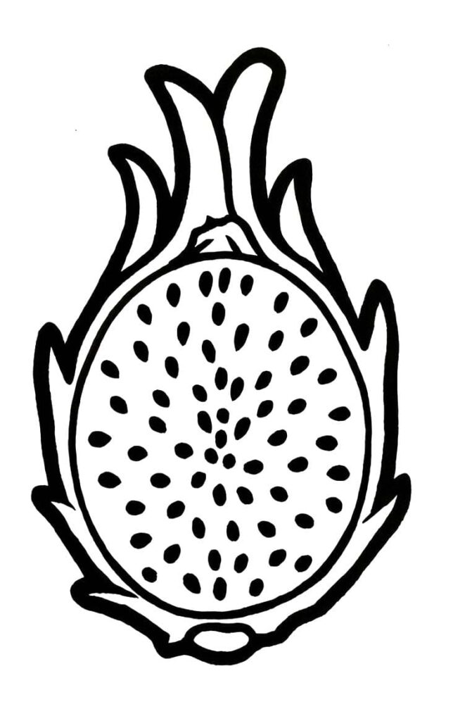 이미지 용과 인쇄 가능 색칠 페이지