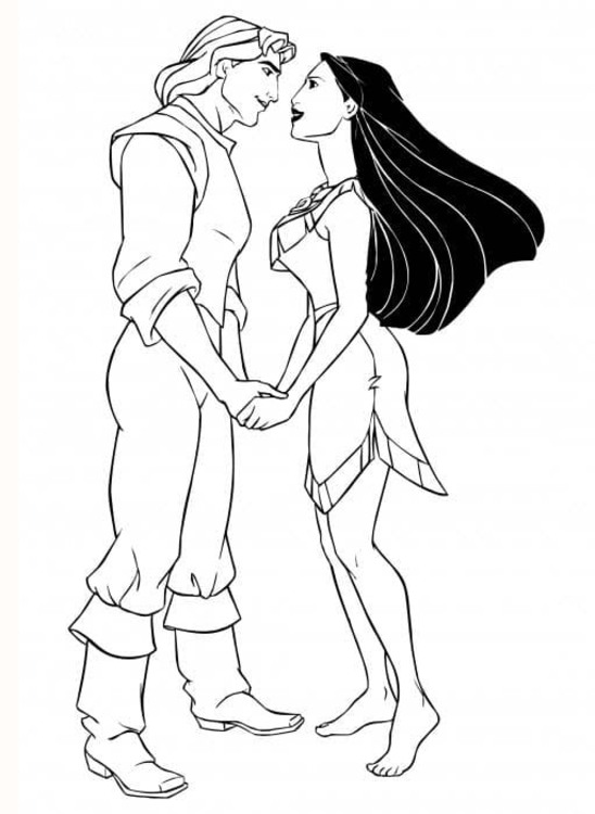 인쇄 포카혼타스