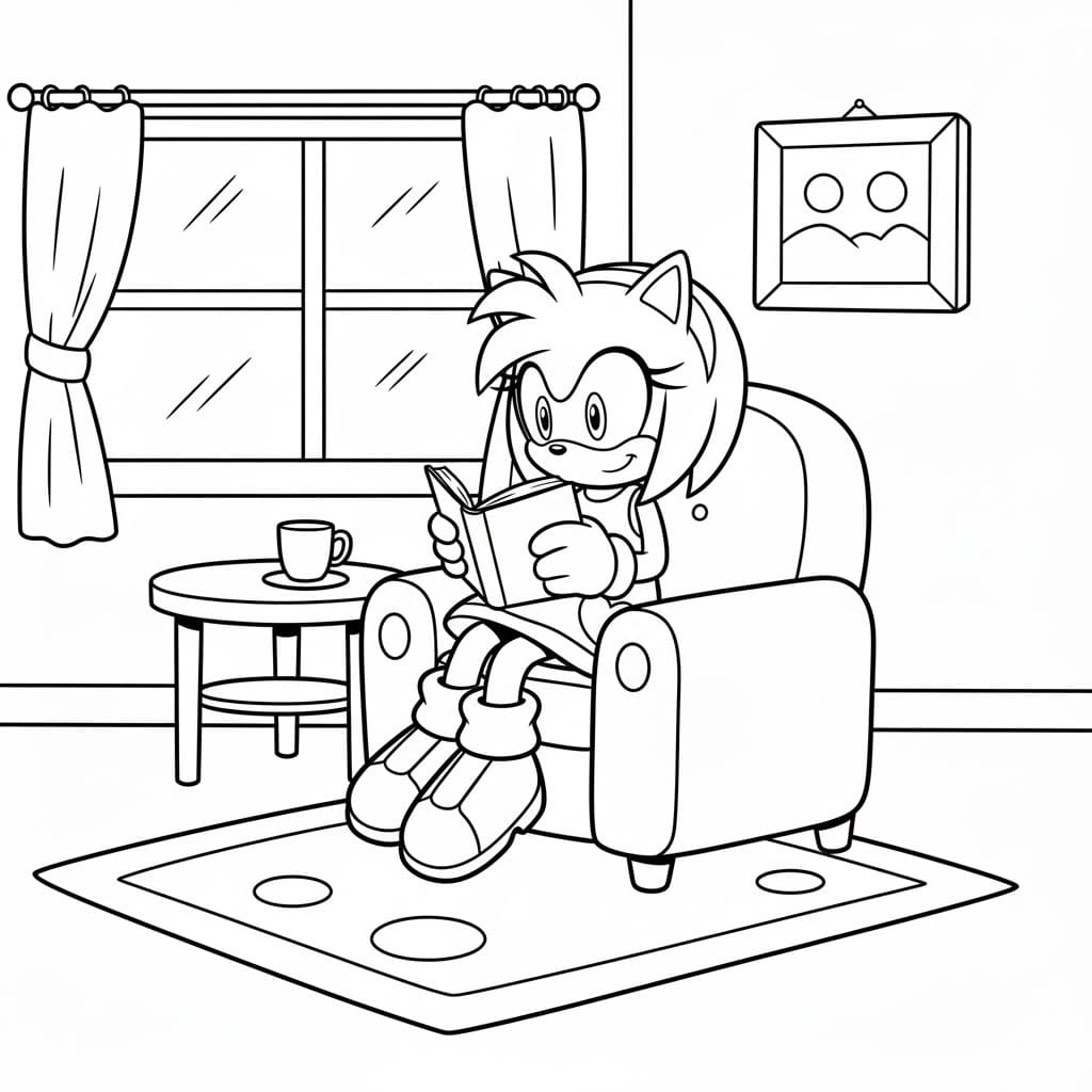 집에서 에이미 로즈