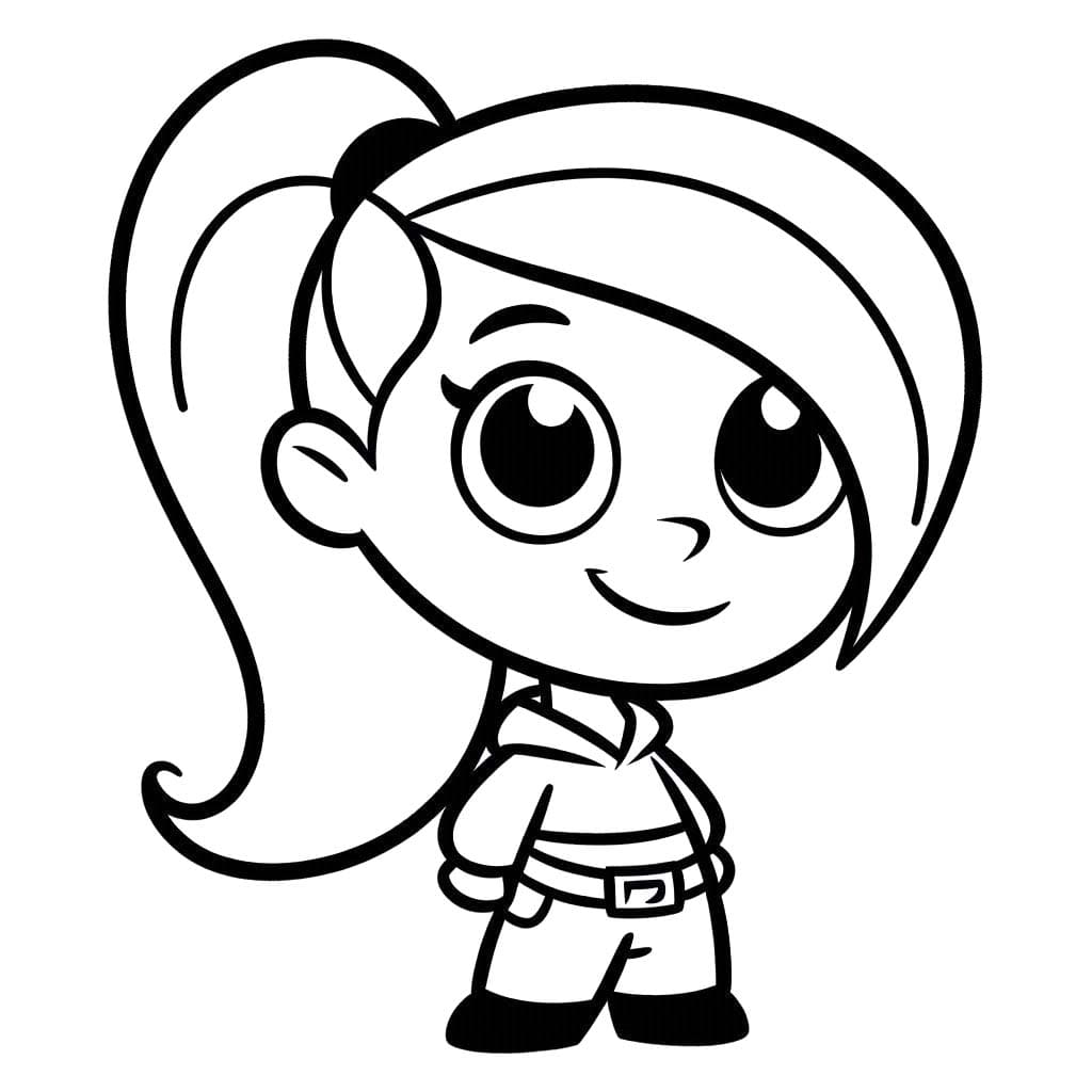 킴 파서블 색칠하기놀이