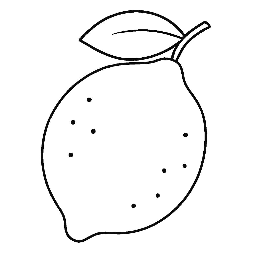 레몬 이미지 단순한