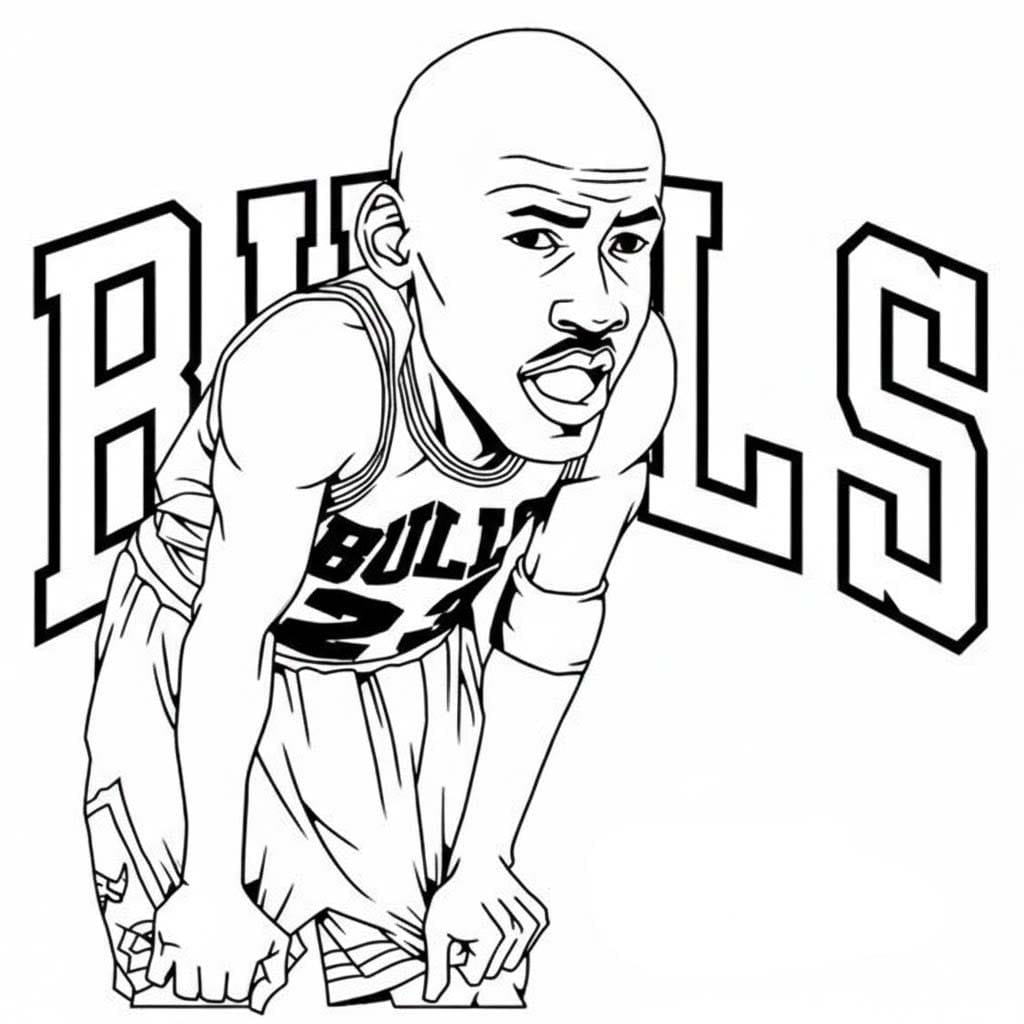 마이클 조던 단순한