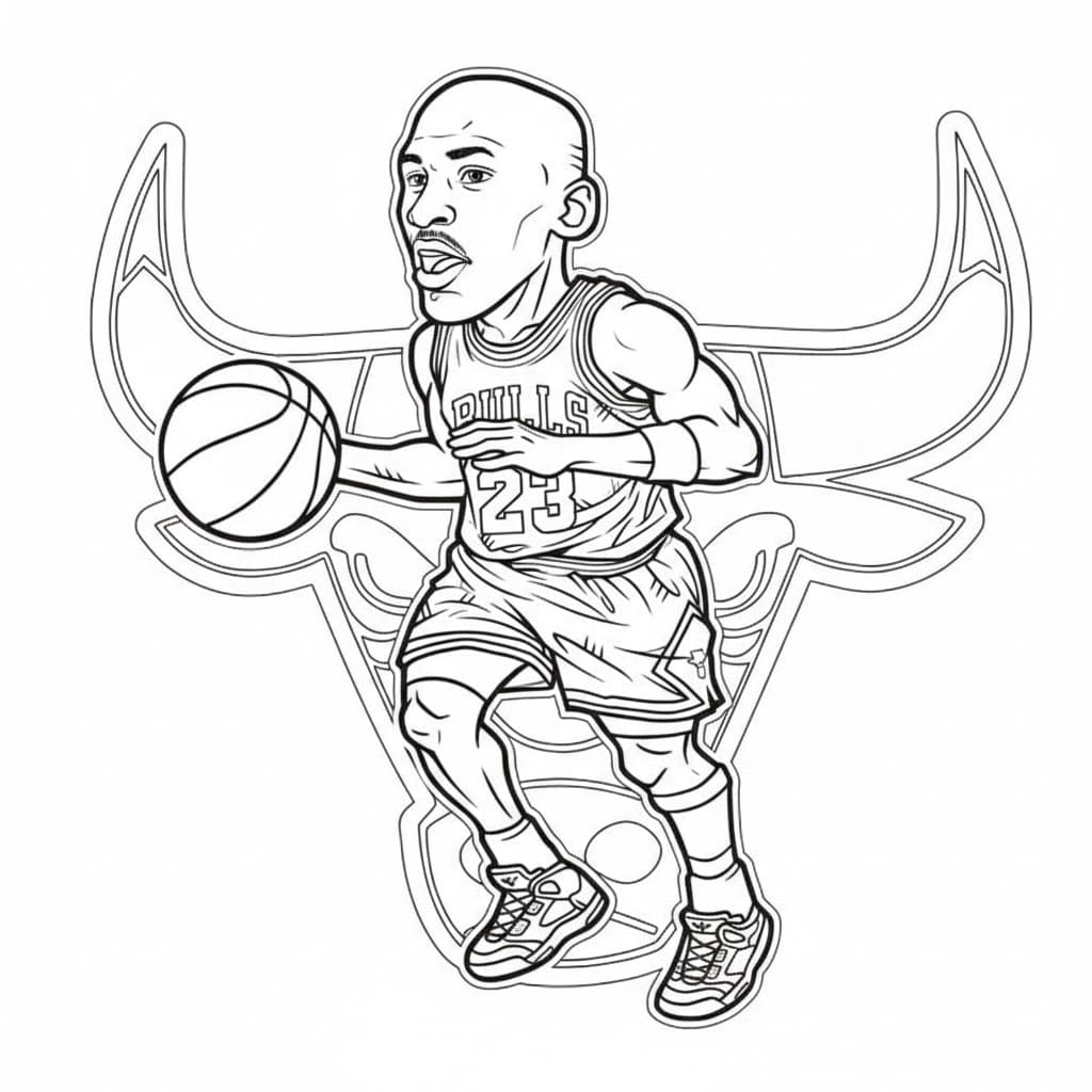 마이클 조던 이미지 무료로 인쇄 가능
