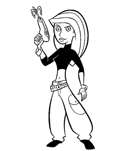 무료로 인쇄 가능 킴 파서블