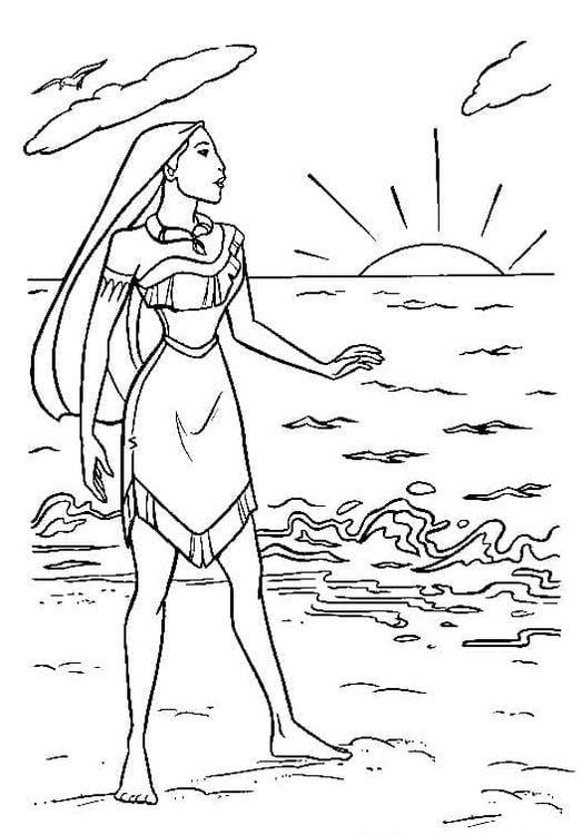 무료로 인쇄 가능 포카혼타스