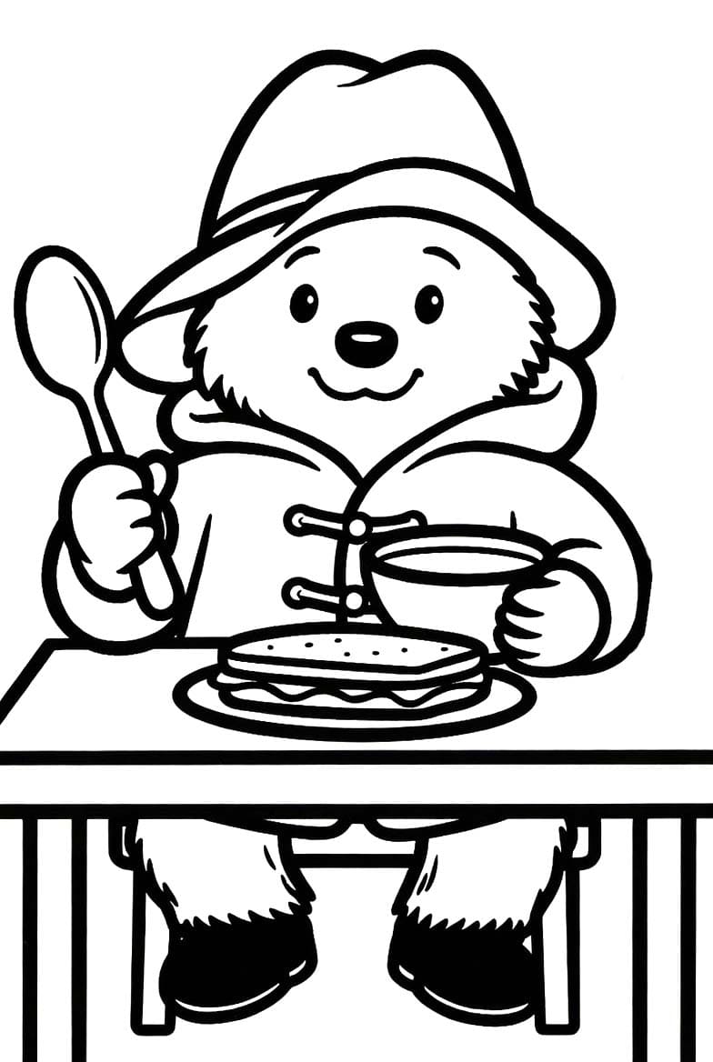 패딩턴 이미지 단순한