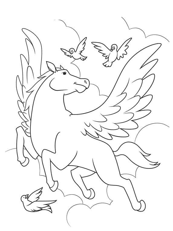 페가수스 이미지 단순한