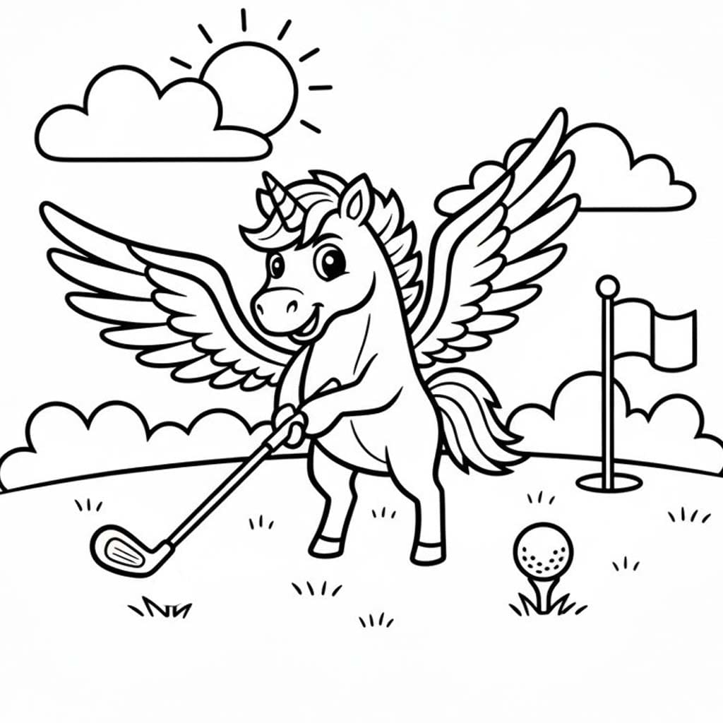 페가수스 인쇄 가능