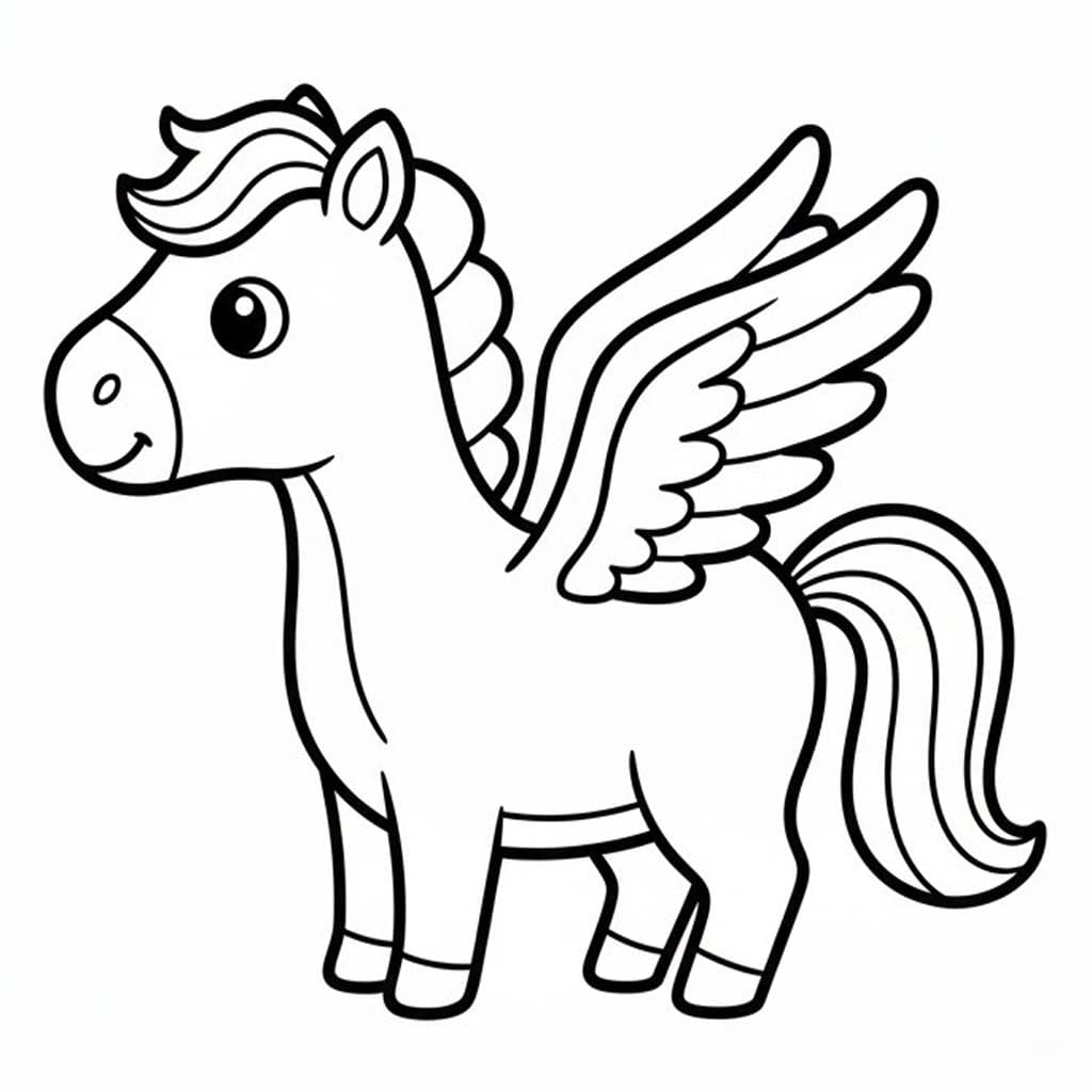 페가수스 무료로 인쇄 가능