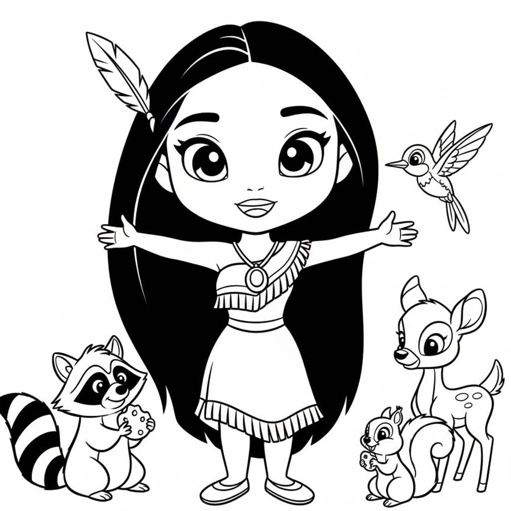 포카혼타스 이미지 베이식