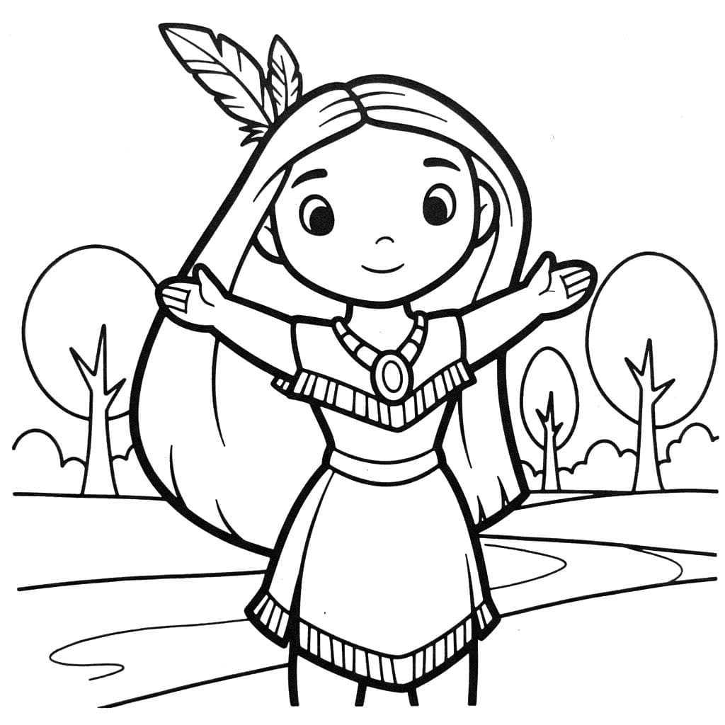 포카혼타스 이미지 무료로 인쇄 가능