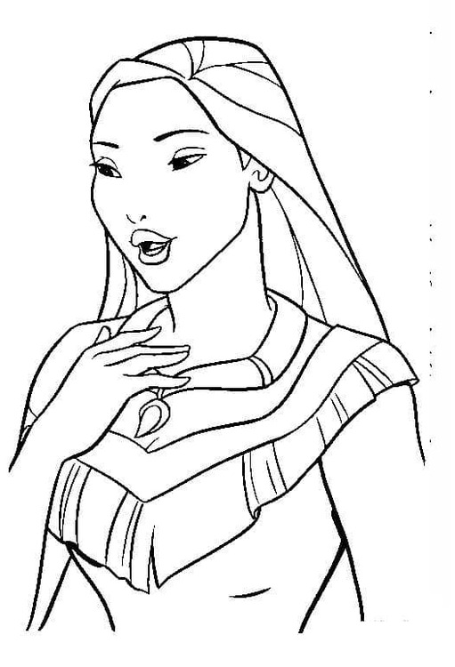 포카혼타스 무료로 인쇄 가능