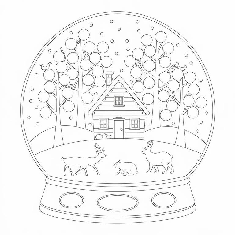 스노우볼 이미지 베이식