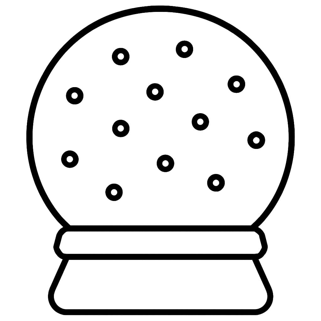 스노우볼 인쇄 가능