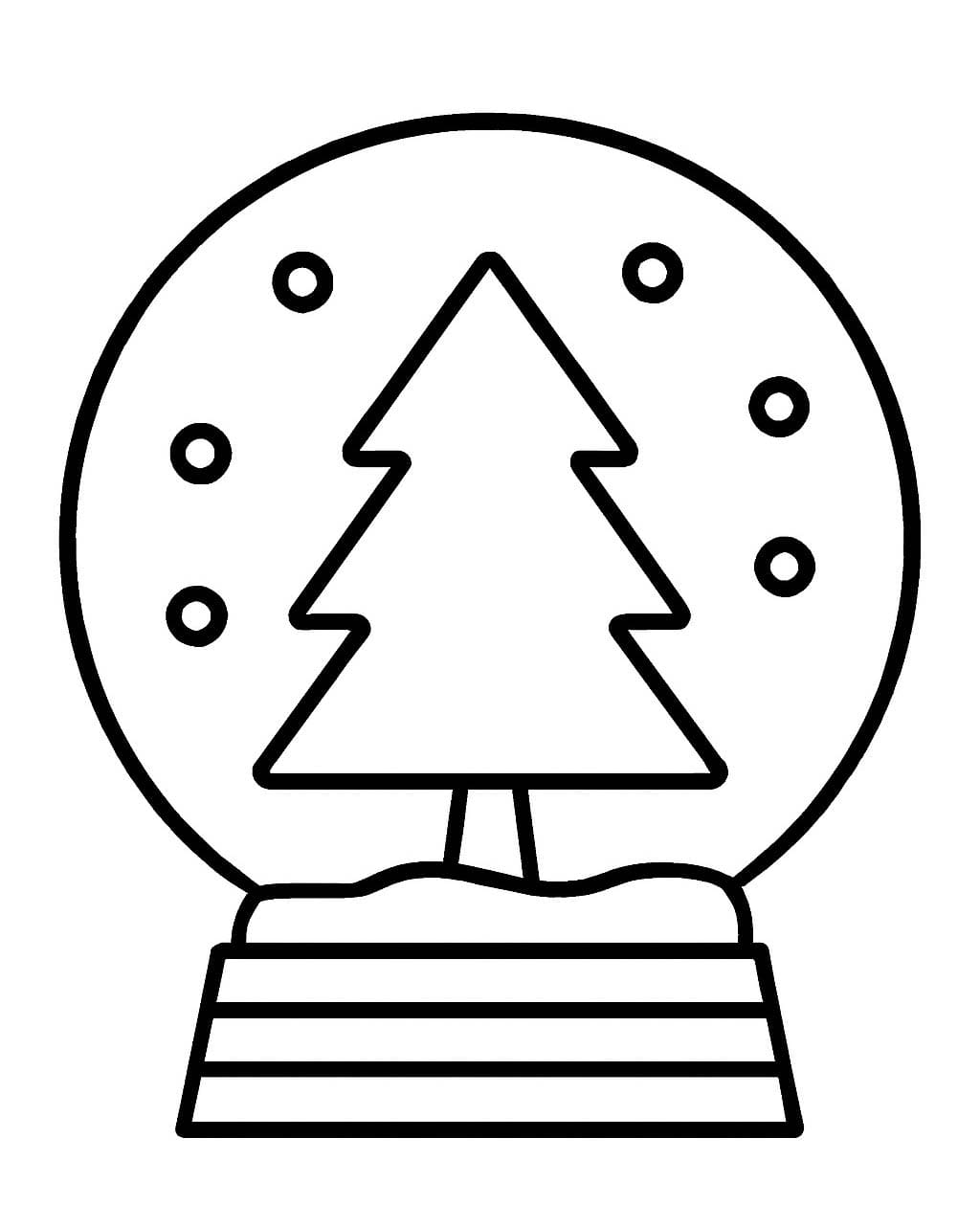 스노우볼 무료로 인쇄 가능