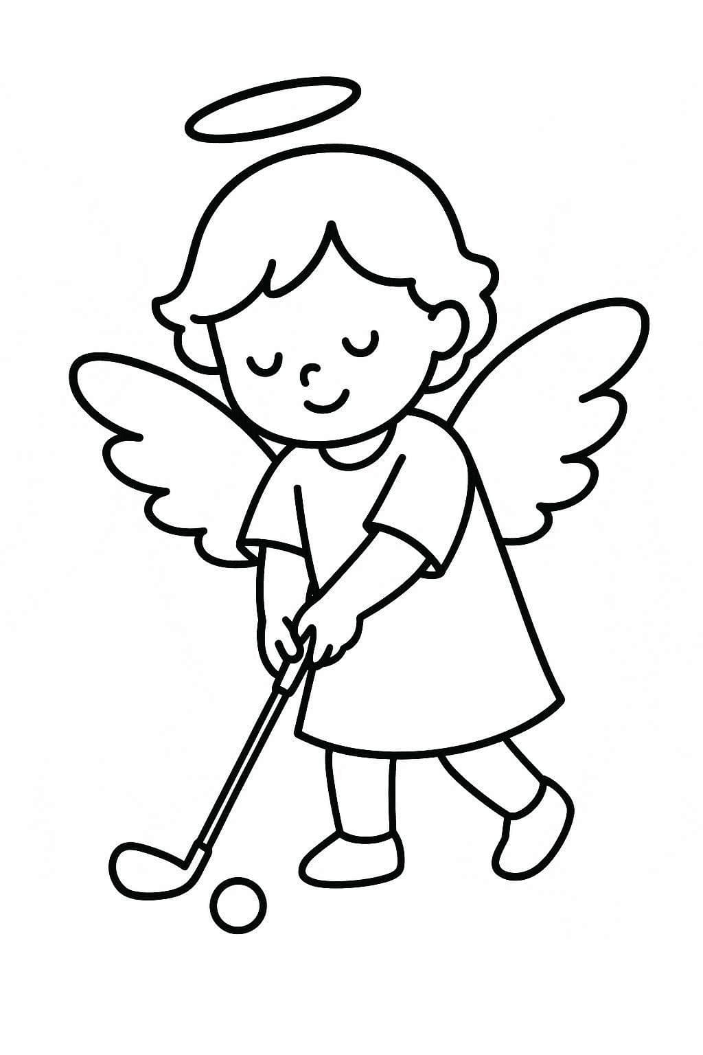 천사 이미지 인쇄 가능