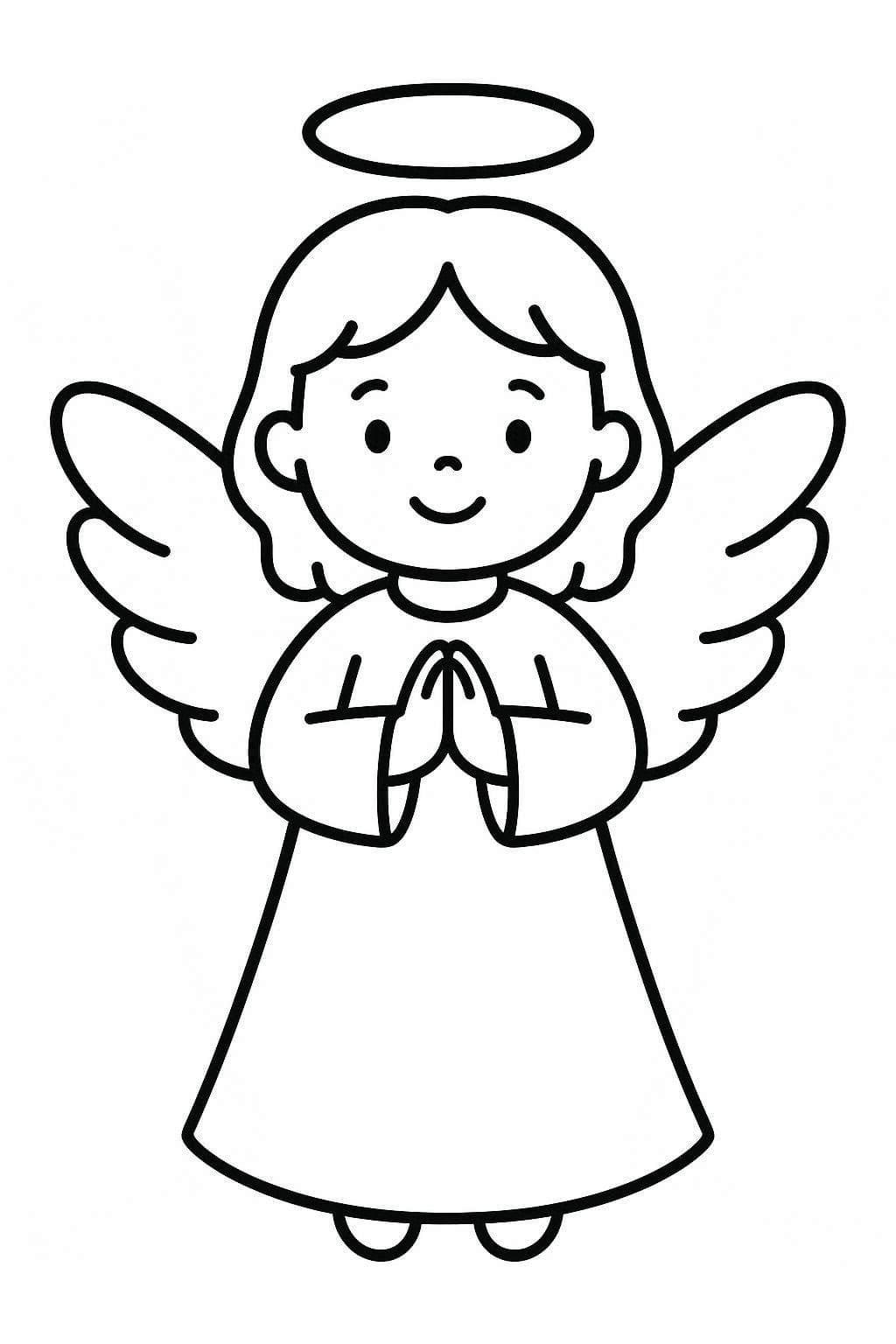 천사 무료 인쇄 가능