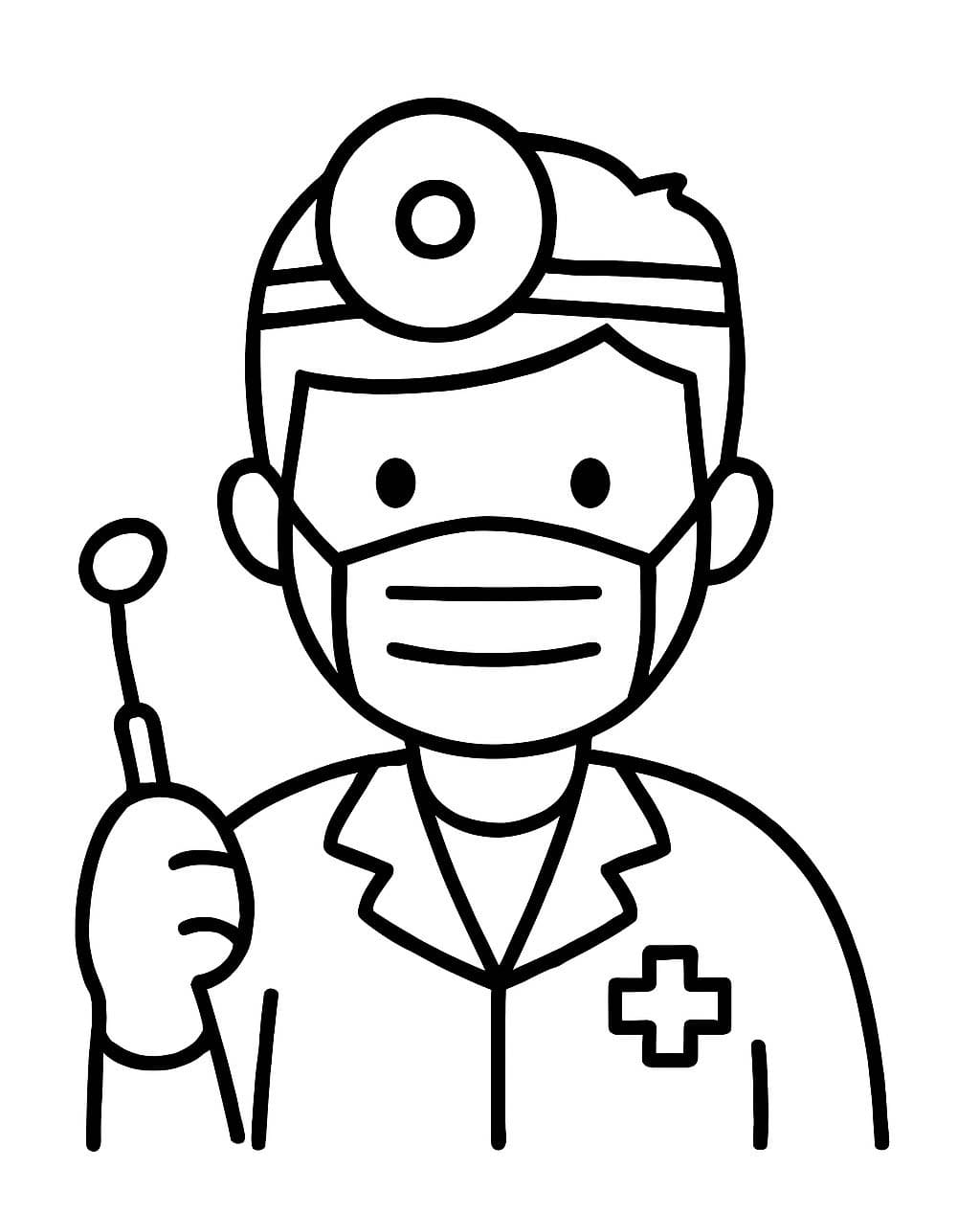 치과 의사 그림