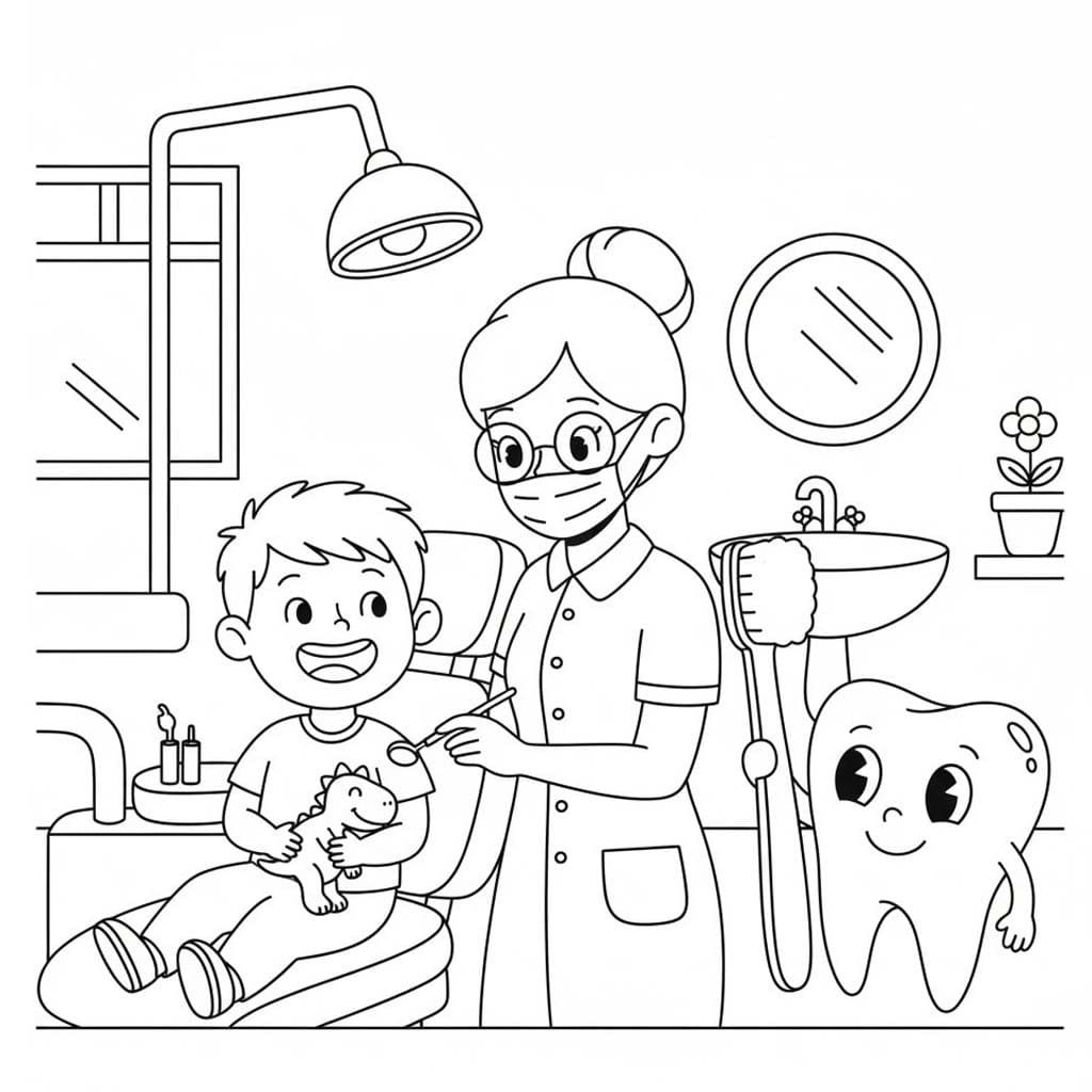 치과 의사 이미지 무료 인쇄 가능