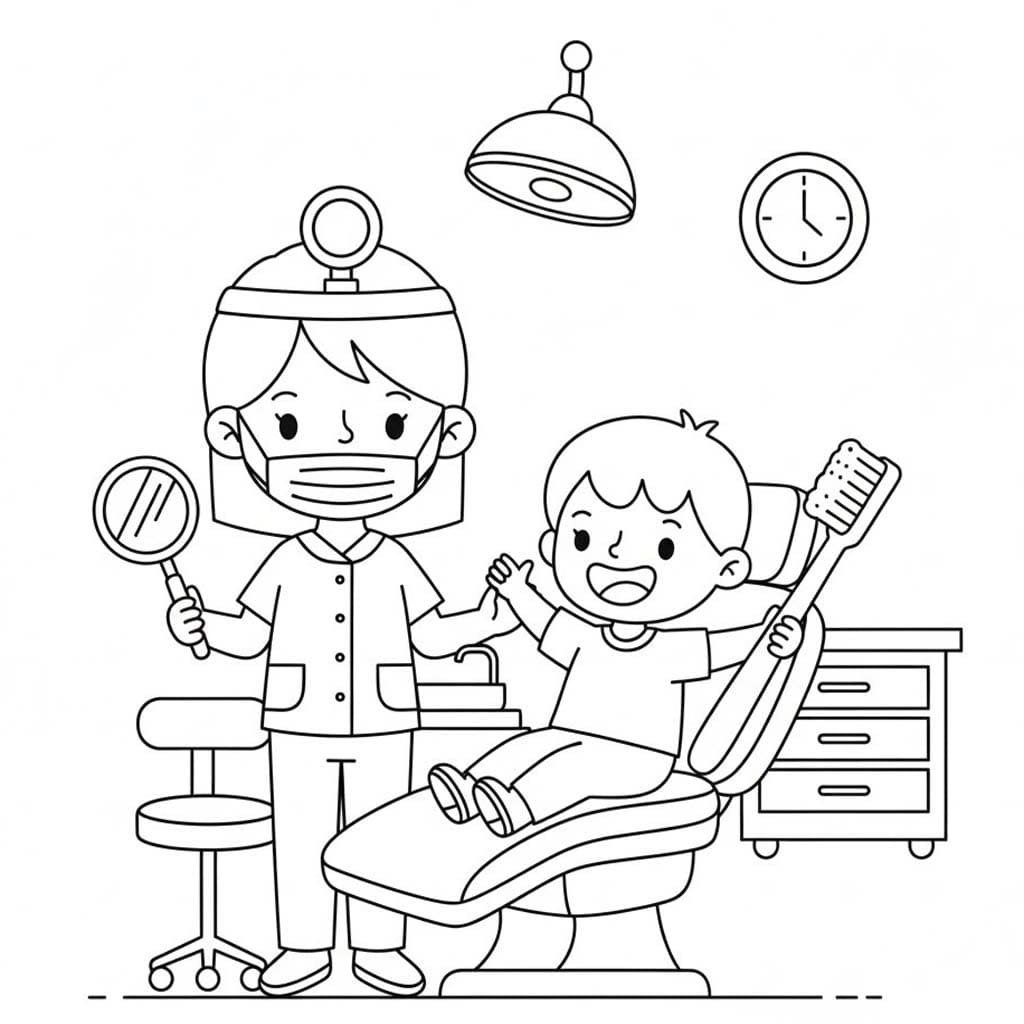 치과 의사 이미지 쉬운