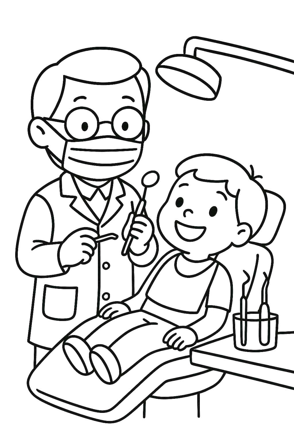 치과 의사 인쇄 가능