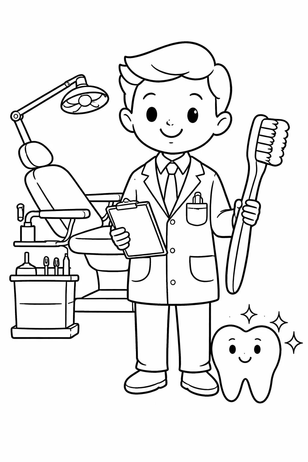 치과 의사 무료 인쇄 가능