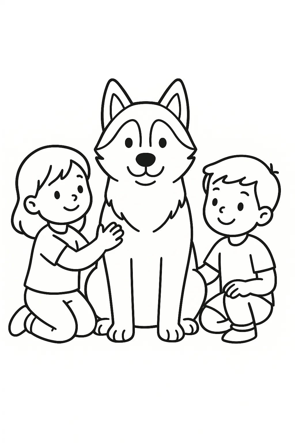 단순한 에스키모 개의