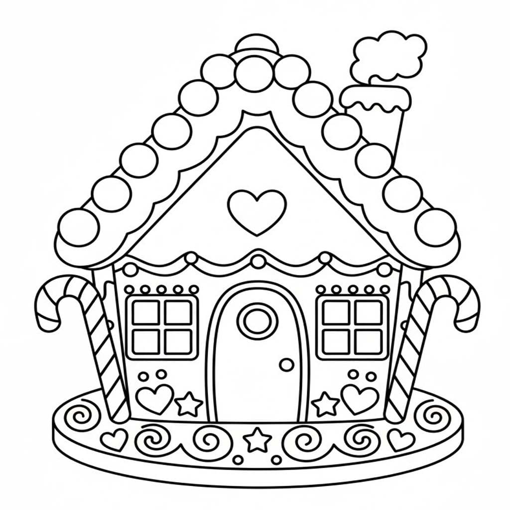 단순한 진저브레드 하우스