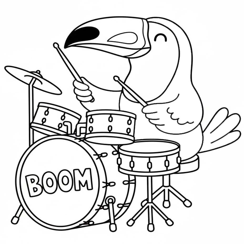 드럼 연주하기 투칸