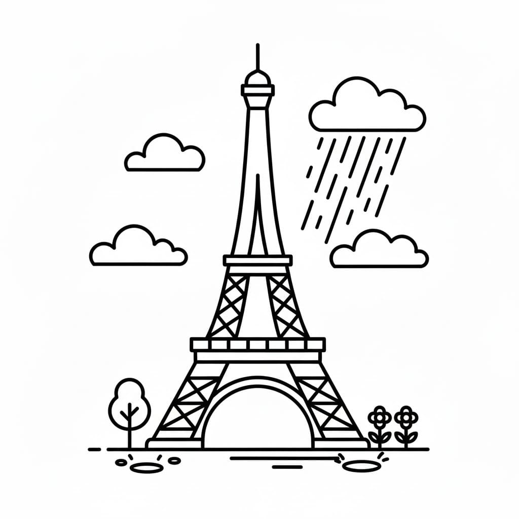 에펠탑 이미지 쉬운