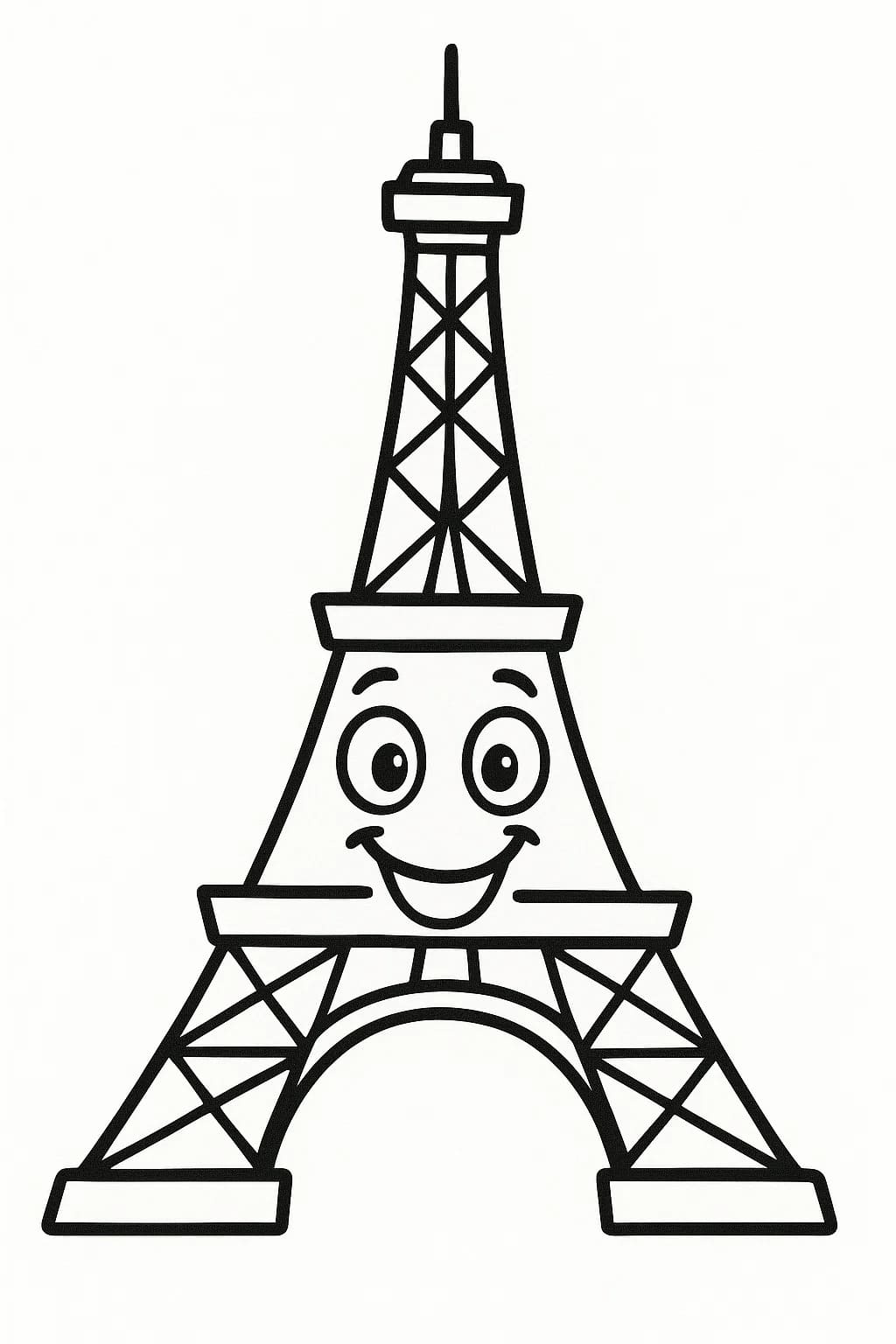에펠탑 인쇄 가능