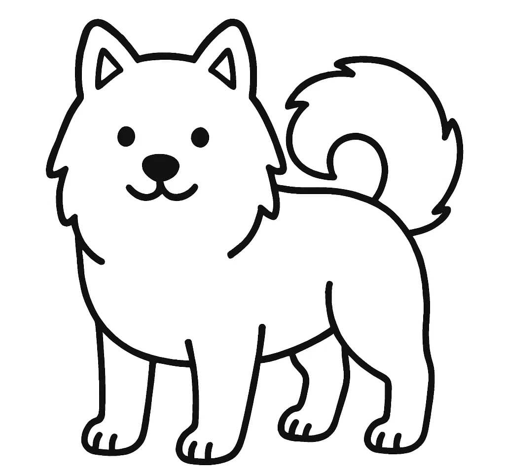 에스키모 개의 인쇄 가능