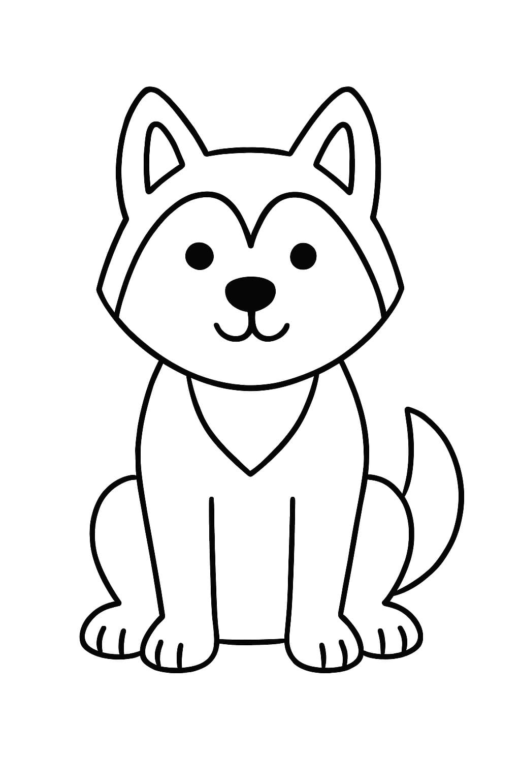 에스키모 개의 스케치