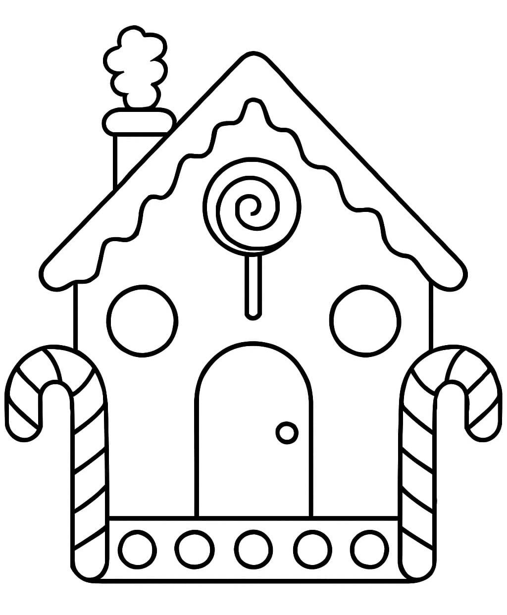 그리다 진저브레드 하우스 단순한