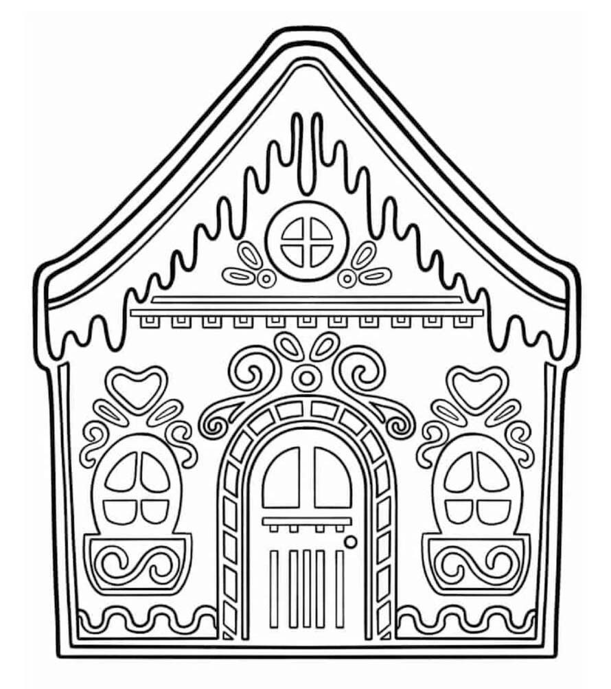 그리다 진저브레드 하우스 기초적인