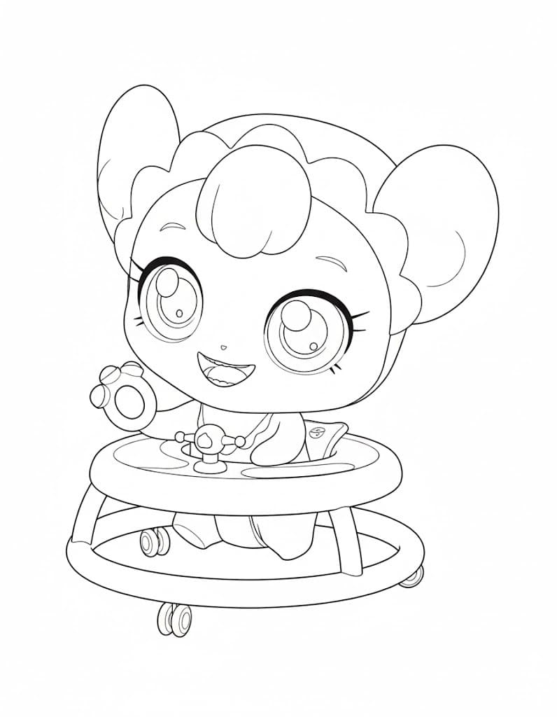 그리다 캐치! 티니핑 시리즈 무료로 인쇄 가능