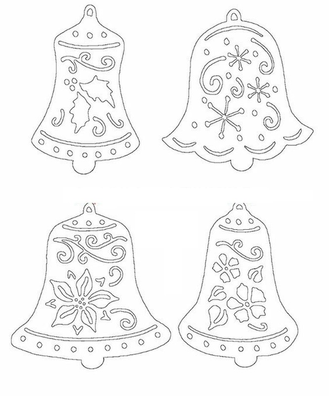 그리다 크리스마스 종 단순한