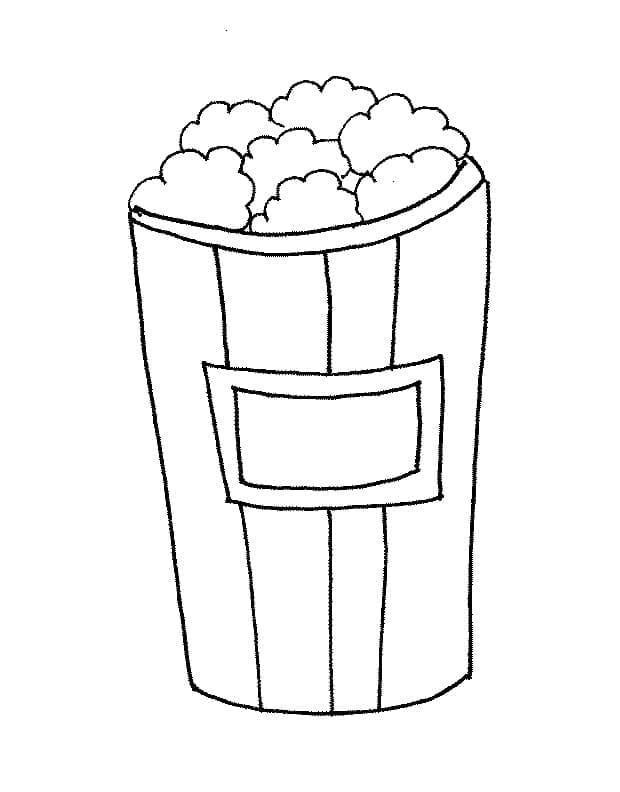 그리다 팝콘 단순한