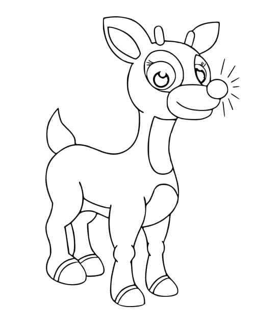 행복하다 루돌프