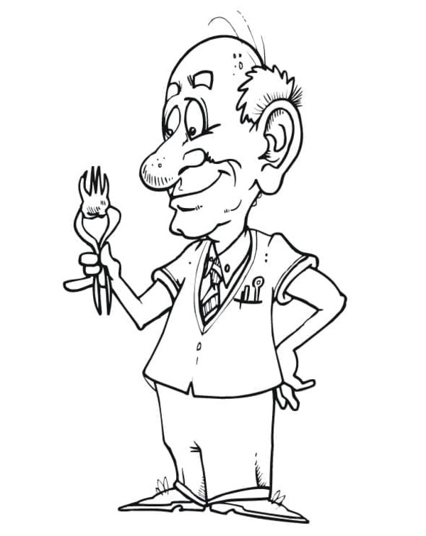 인쇄 치과 의사