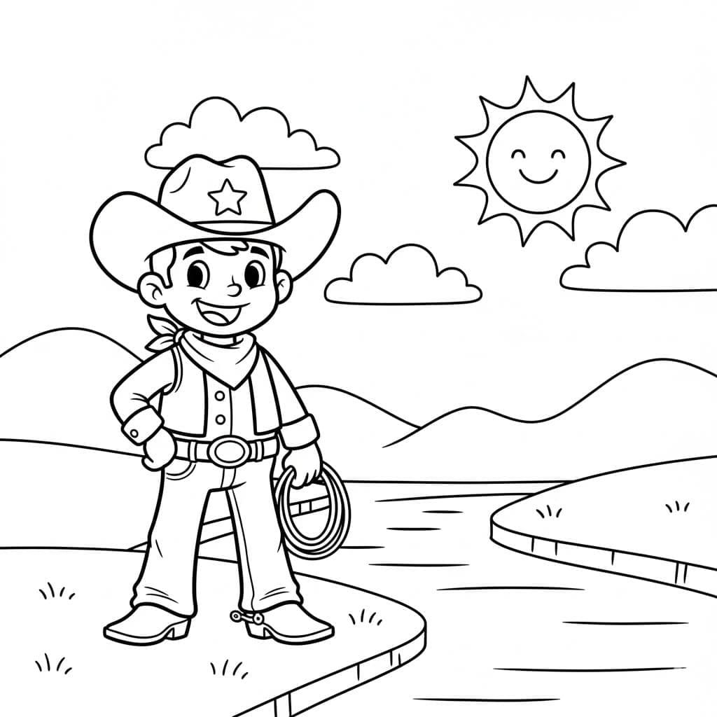 카우보이 그리고 강