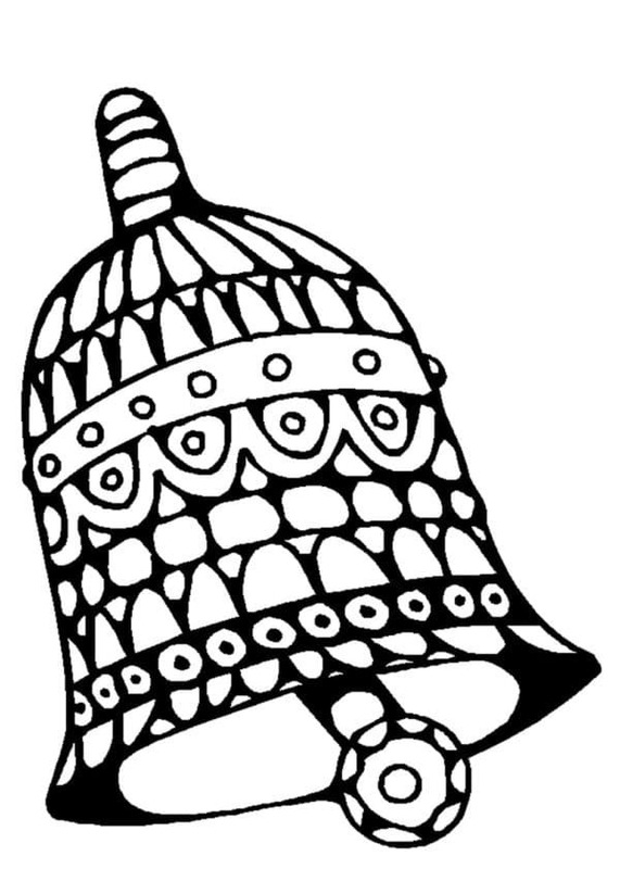 크리스마스 종 이미지 무료 인쇄 가능