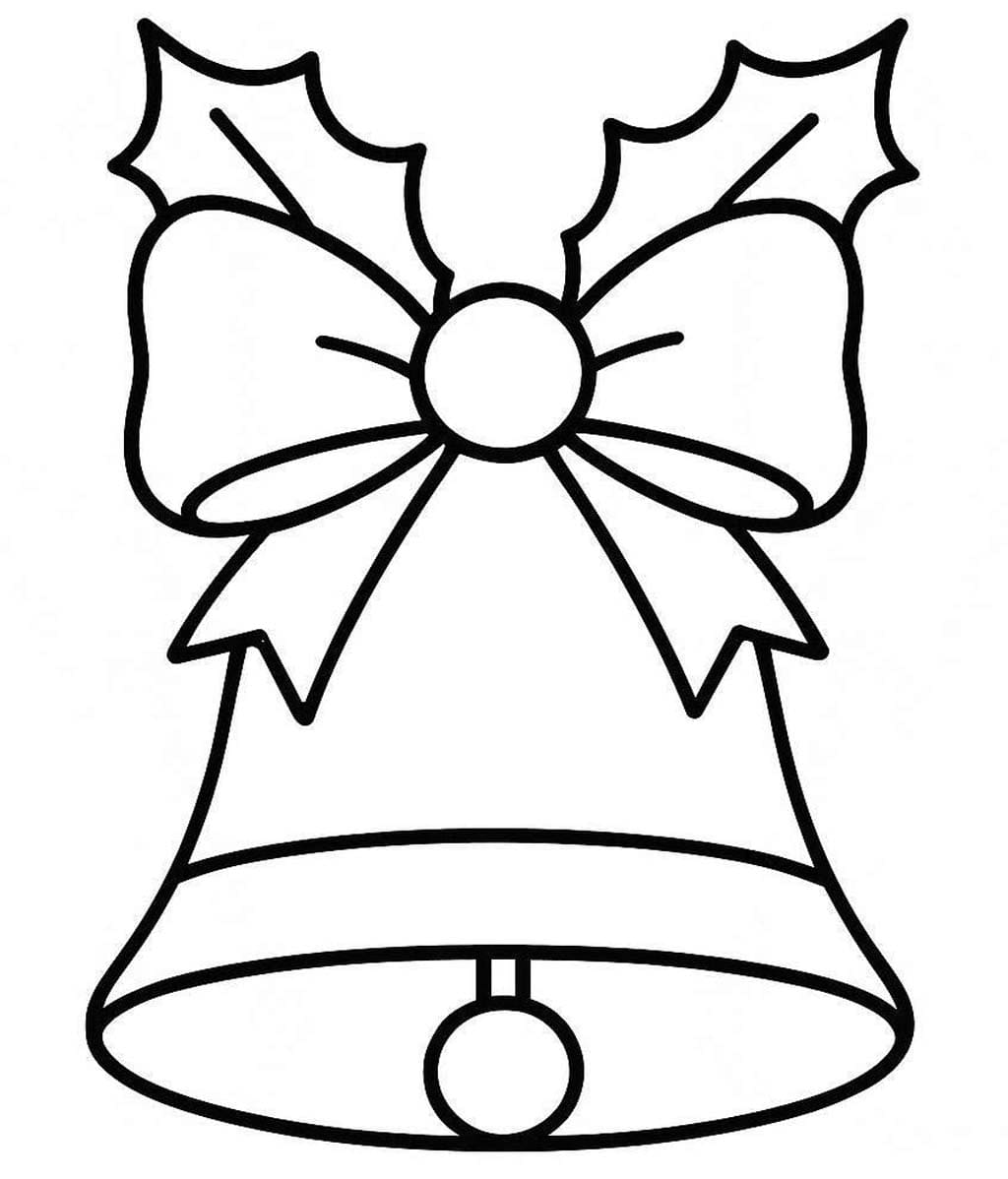 크리스마스 종 무료 인쇄 가능